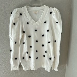 Aaron and Amber adorable sweater!